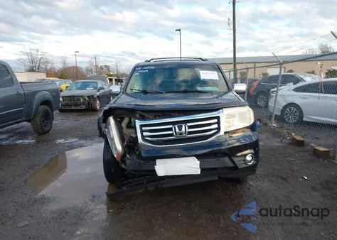 2012 Honda Pilot Touring from USA, damaged, VIN 5FNYF4H99CB081291